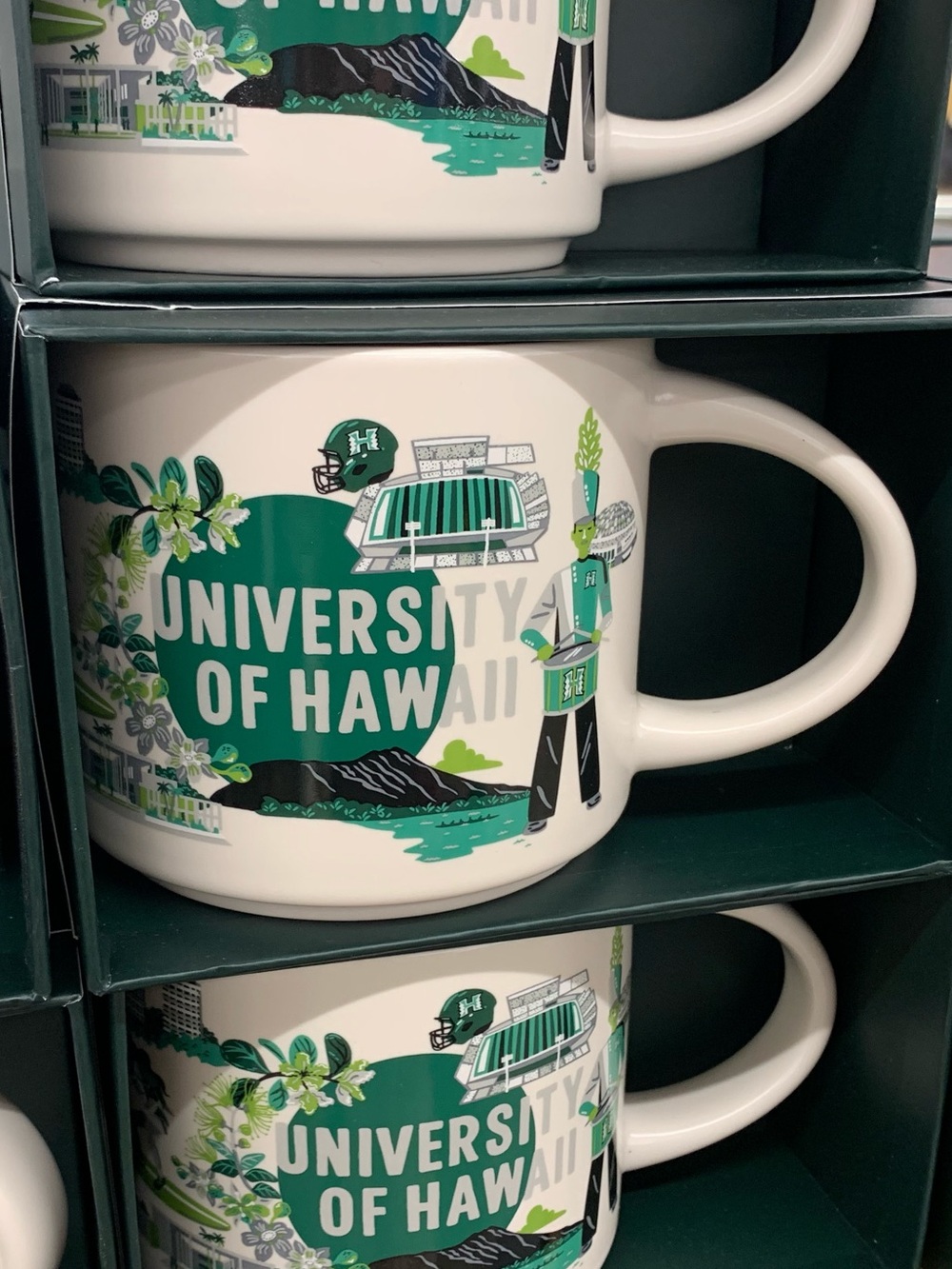 NEW - Starbucks Discovery Series University Of Hawaii 14oz Mug
